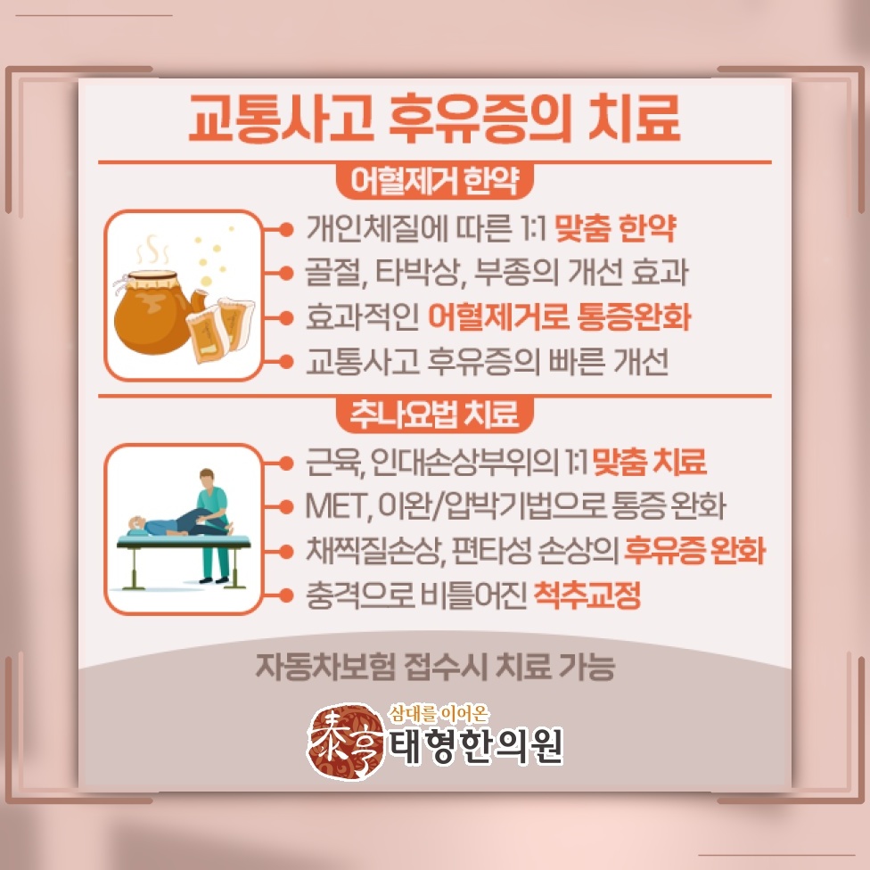 교통사고 이후 지속되는 증상과 후유증의 관계